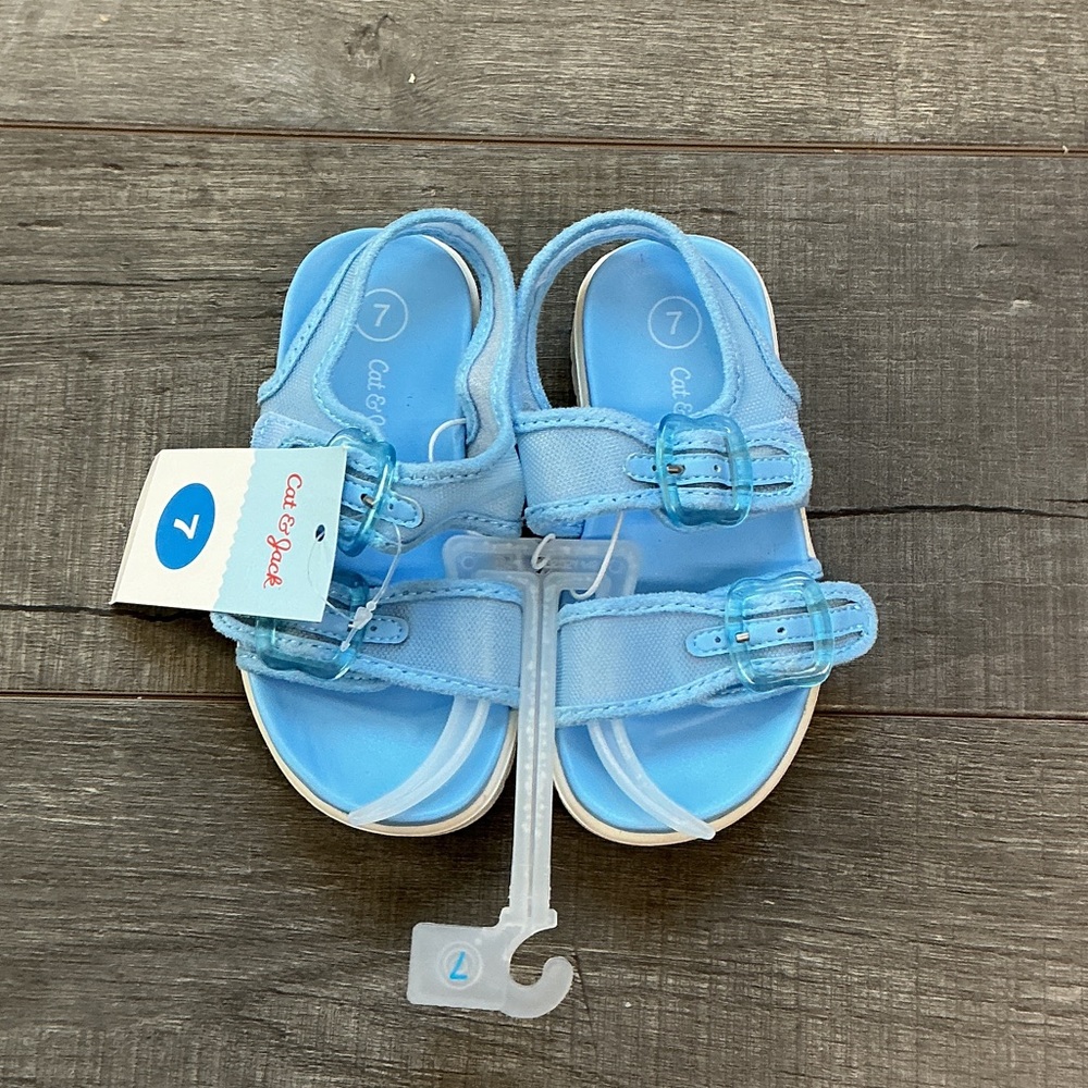 Cat & Jack Kids Light Blue Sandals